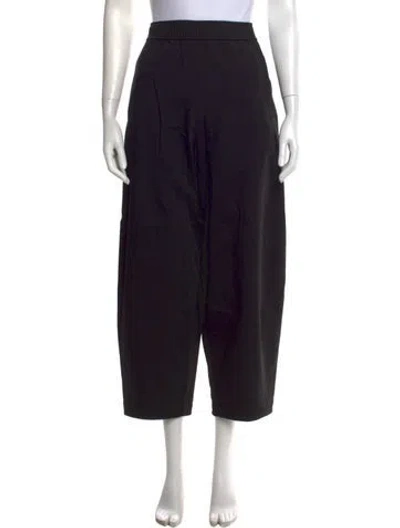 Pre-owned Mijeong Park Wide Leg Pants W/ Tags In Black