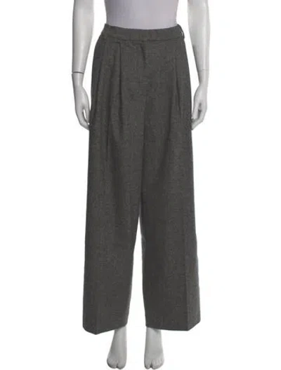 Pre-owned Mijeong Park Wide Leg Pants W/ Tags In Gray