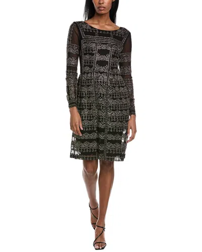 Mikael Aghal Cocktail Dress In Black