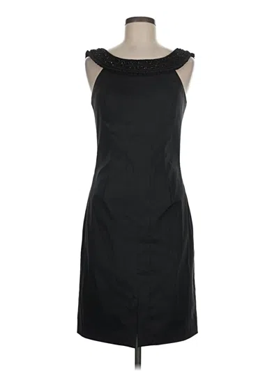 Pre-owned Mikael Aghal Cocktail Dress In Black