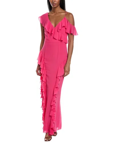 Mikael Aghal Gown In Pink