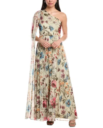 Mikael Aghal Maxi Dress In Multi