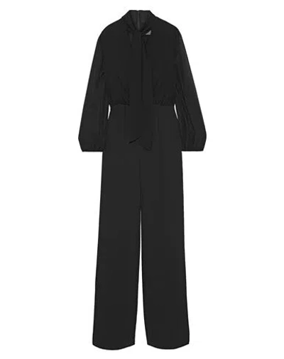 Mikael Aghal Woman Jumpsuit Black Size 8 Polyester