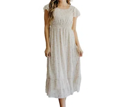 Mikarose Campbell Dress In Sandy Rose In Gray