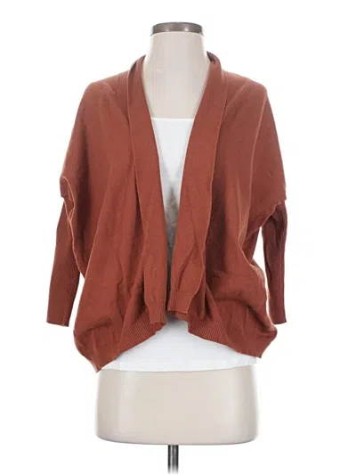 Pre-owned Mikarose Cardigan Sweater In Brown