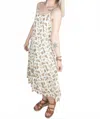 Mikarose Collyns Midi Dress In White In Multi
