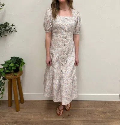 Mikarose Elton Tulip Midi Dress In Mikrose In Multi