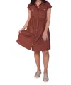 Mikarose Emerson Dress In Rust In Multi
