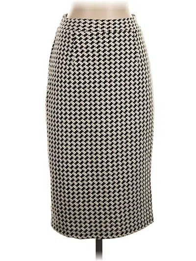 Pre-owned Mikarose Formal Skirt In Ivory