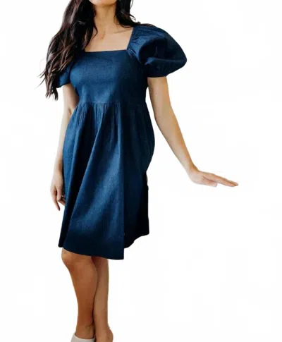 Mikarose Jack Dress In Blue