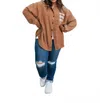 Mikarose Jeanie Long Sleeve Top In Brown In Brown