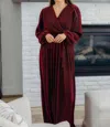 Mikarose Marilyn Dress In Burgundy