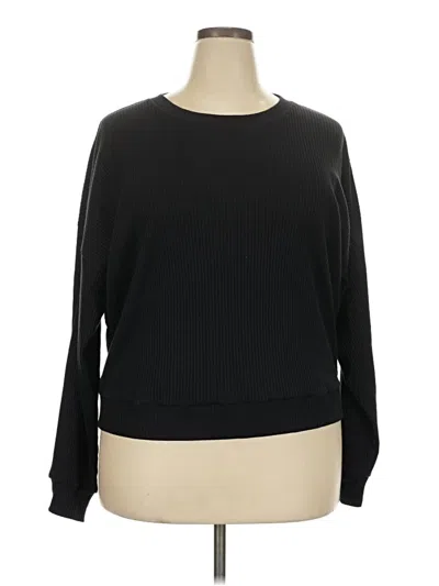Pre-owned Mikarose Pullover Sweater In Black