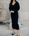Mikarose Romee Sweater Dress In Black