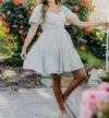 Mikarose Vibrance Mini Dress In Vanilla