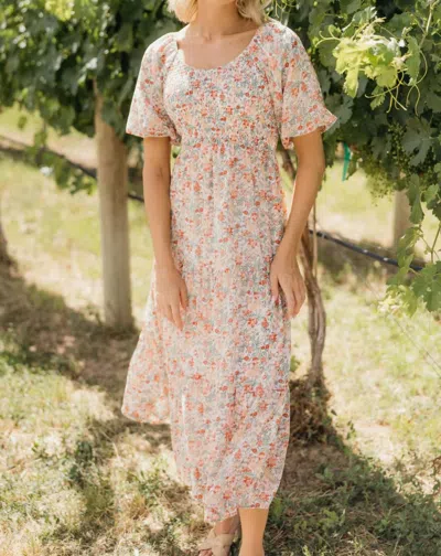 Mikarose Wyoming Midi Dress In Country Flair In Multi