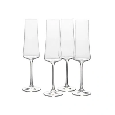 Mikasa Aline 10 Oz. Champagne Flutes In Clear