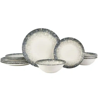 Mikasa Artica 12-piece Dinnerware Set, Service For 4 In Blue