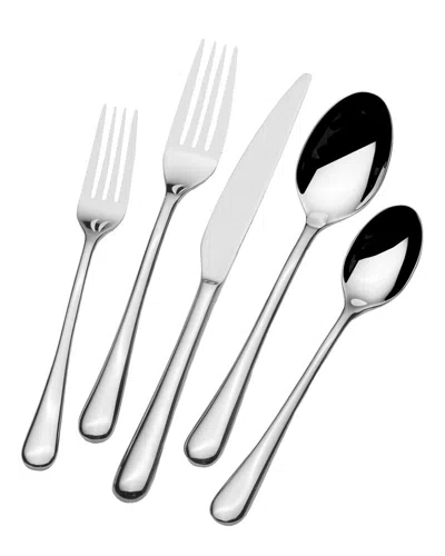 Mikasa Aster 20pc Stainless Steel Flatware Set In Silver