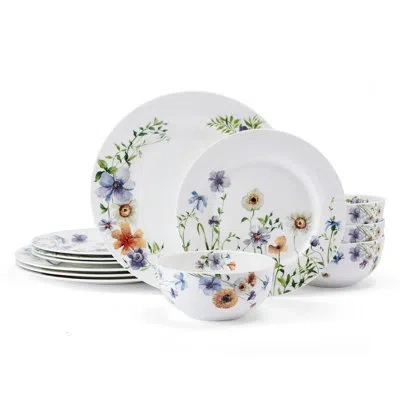 Mikasa Audrina 12-piece Dinnerware Set, Service For 4 In Multi