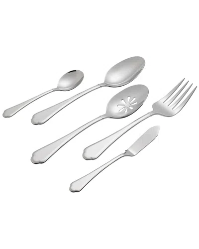 Mikasa Bellamy 45pc 18/10 Stainless Steel Flatware Set, Service For 8 In Silver