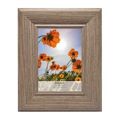 Mikasa Beveled Mdf Picture Frame For 5x7 Inch Photo In Brown