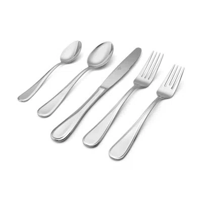 Mikasa Bravo 101-piece 18/10 Stainless Steel Flatware Set, Service For 12