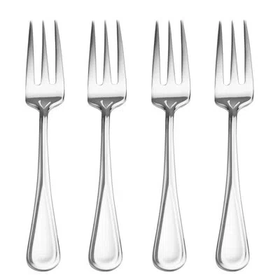 Mikasa Bravo 18/10 Stainless Steel Appetizer Forks In Silver