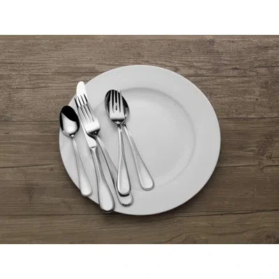 Mikasa Bravo 20-piece 18/10 Stainless Steel Flatware Set , Service For 4 In White