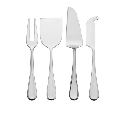 Mikasa Bravo 4-piece 18/10 Stainless Steel Cheese Set