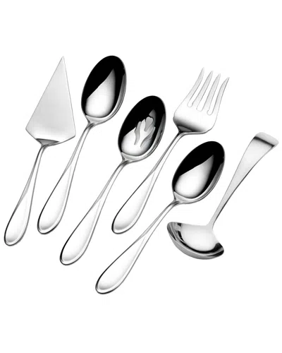 Mikasa Bravo 6pc 18/10 Stainless Steel Serving Set In Silver