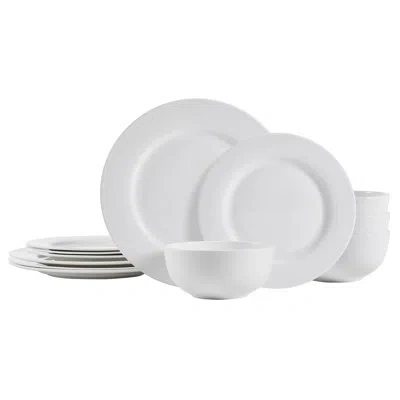 Mikasa Cameron 12-piece Dinnerware Set, Service For 4 In White