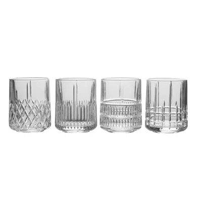 Mikasa Carrick 10 Oz. Double Old Fashion Glasses In Clear