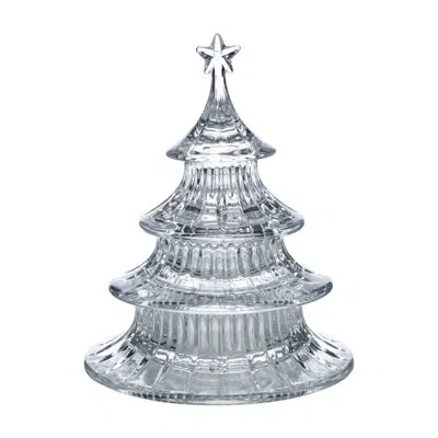 Mikasa Celebrations Holiday Treats Staking Tree Candy Dish Boxed, 8.5 Inch In Clear
