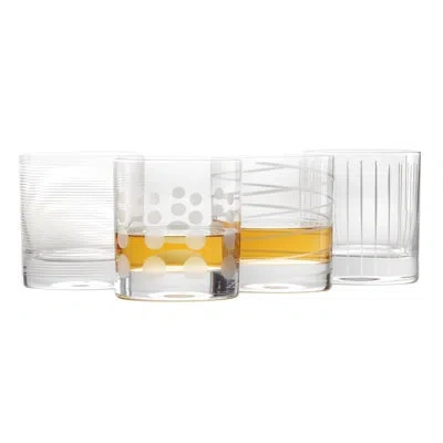 Mikasa Cheers 12.75 Oz. Double Old Fashion Glasses In Clear