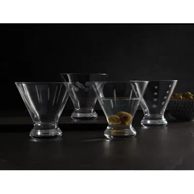 Mikasa Cheers 8 Oz. Stemless Martini Glass In Clear