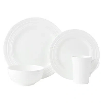 Mikasa Ciara 16-piece Lightweight Chip-resistant Bone China Dinnerware Set, Service For 4