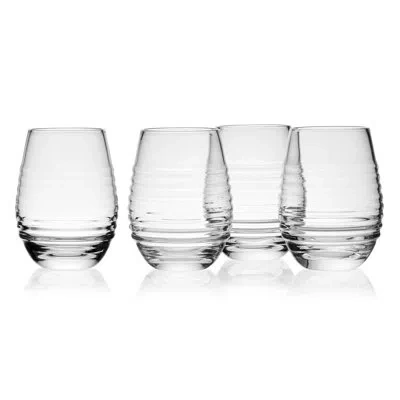 Mikasa Ciara 18 Oz. Stemless Wine Glasses In Clear