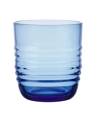 Mikasa Ciara Double Old Fashioned Glasses In Blue