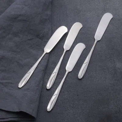 Mikasa Cocoa Blossom 18/10 Stainless Steel Spreaders