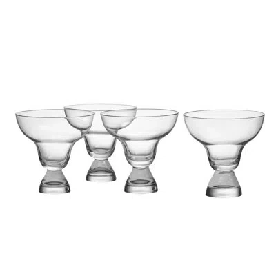 Mikasa Craft Cocktails 12.5 Oz. Stemless Margarita Glasses In Transparent