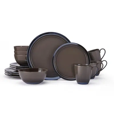 Mikasa Elura 16-piece Dinnerware Set, Service For 4 In Brown