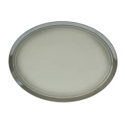 Mikasa Elura Gray 15 In. Oval Platter