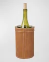 MIKASA FAUX LEATHER STITCHED WINE CHILLER