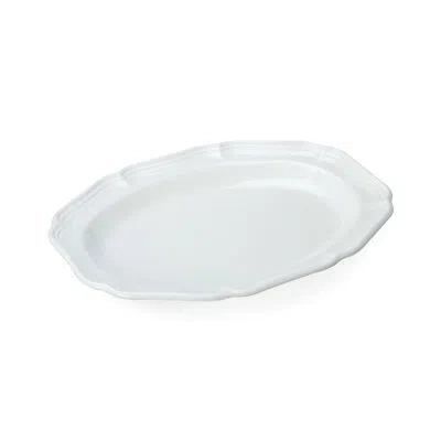 Mikasa French Countryside 15 In. Oval Serving Platter In White