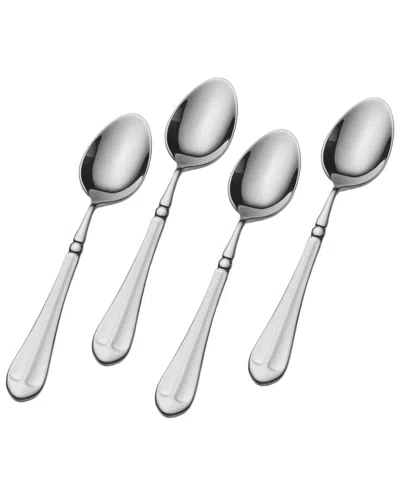 Mikasa French Countryside 18/10 Stainless Steel Coffee Spoons, Set Of 4 In Gray
