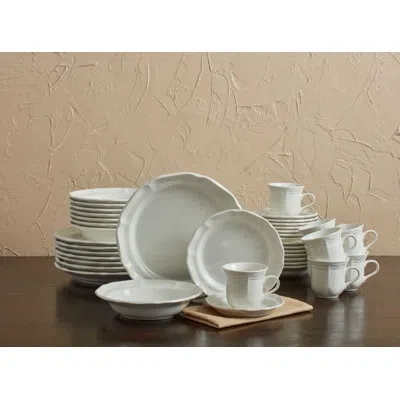 Mikasa French Countryside 40-piece Dinnerware Set, Service For 8 In White