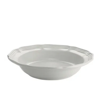 Mikasa French Countryside 8.5 In Rim Soup Bowl In White