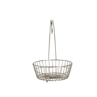 Mikasa Gourmet Basics Geneva Basket With Banana Hook In Gray
