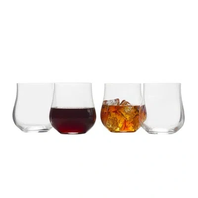 Mikasa Grace 15 Oz. Double Old Fashion Glasses In Clear